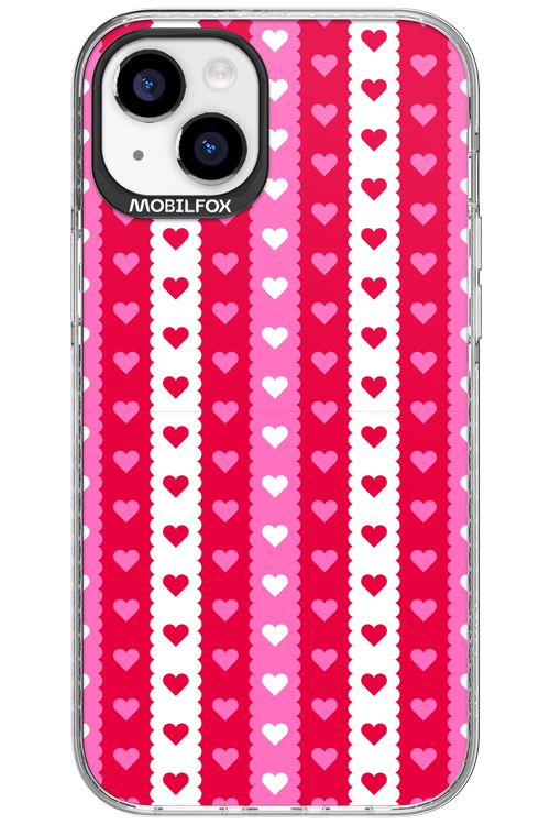 Christmas Heart Biscuit - Apple iPhone 15 Plus