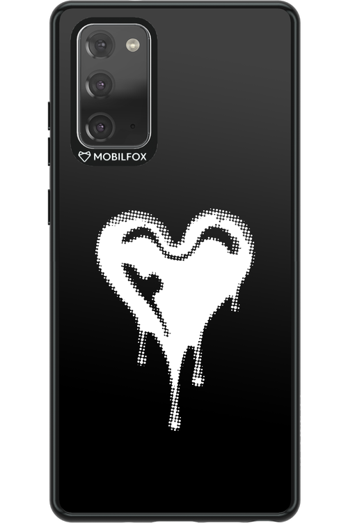 Heart Black - Samsung Galaxy Note 20