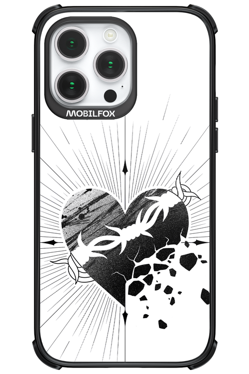 Fekete Szív - Apple iPhone 14 Pro Max