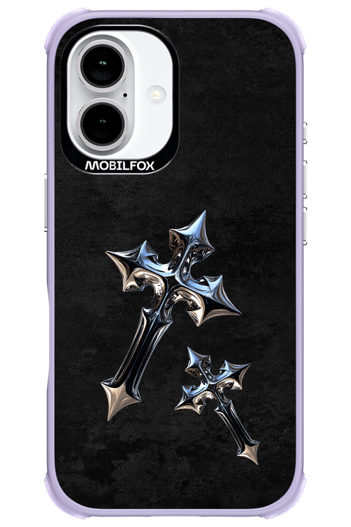 Chrome Crosses - Apple iPhone 16