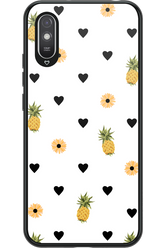 Ananas Heart White - Xiaomi Redmi 9A