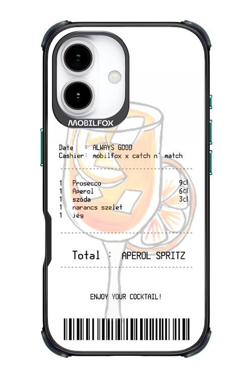 aperol spritz koktél - Apple iPhone 17