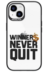 Winners Never Quit - Apple iPhone 15