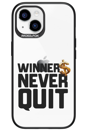 Winners Never Quit - Apple iPhone 15