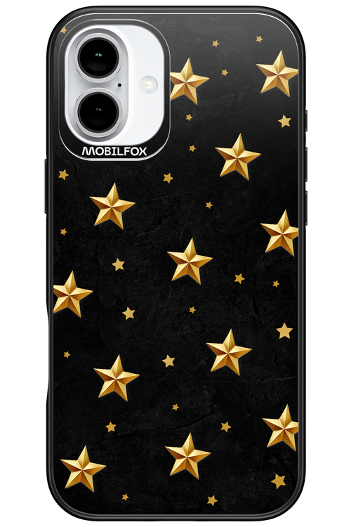 Golden Stars - Apple iPhone 16 Plus