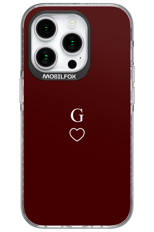 G Burgundia 2.0 - Apple iPhone 15 Pro