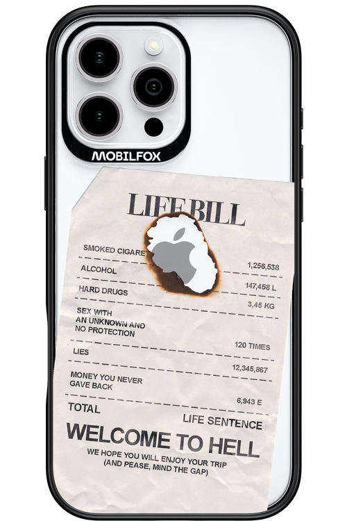 Life Bill - Apple iPhone 16 Pro Max