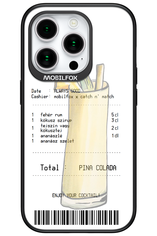pina colada koktél - Apple iPhone 15 Pro