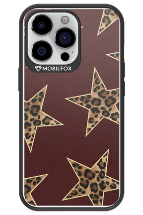 Wild Stars Burgundy - Apple iPhone 13 Pro