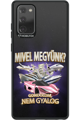 Mivel megyünk? - Samsung Galaxy Note 20