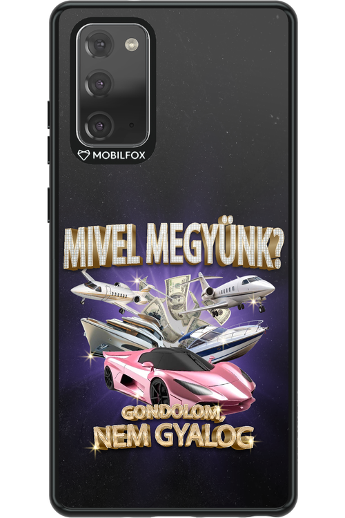 Mivel megyünk? - Samsung Galaxy Note 20