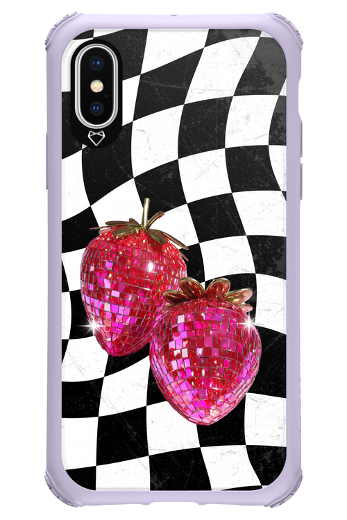 Disco Strawberry 2.0 - Apple iPhone X