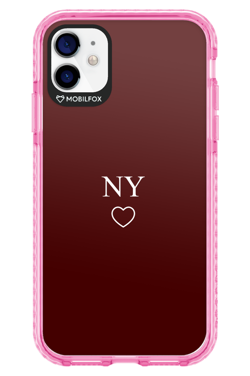 NY Burgundia 2.0 - Apple iPhone 11
