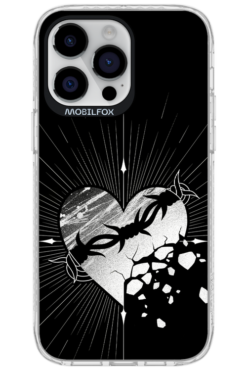 Fehér Szív - Apple iPhone 14 Pro Max