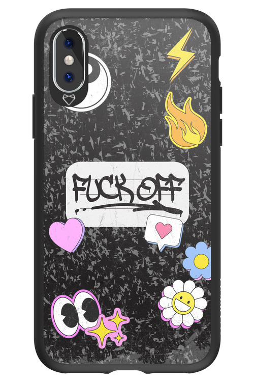 Fuck Off Case - Apple iPhone XS