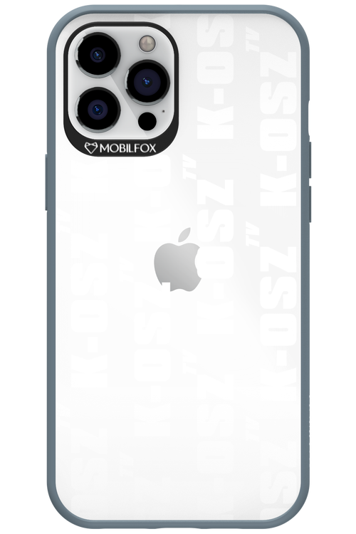 K-osz Transparent White - Apple iPhone 12 Pro Max