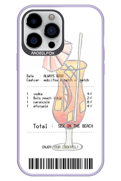 sex on the beach koktél - Apple iPhone 13 Pro Max