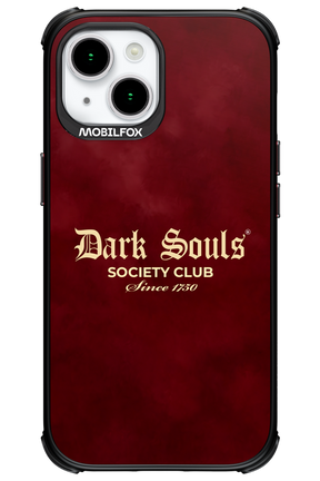 Dark Souls (Burgundy) - Apple iPhone 15