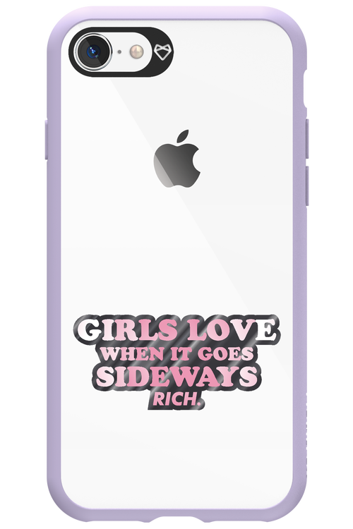 When it goes sideways - Apple iPhone 8