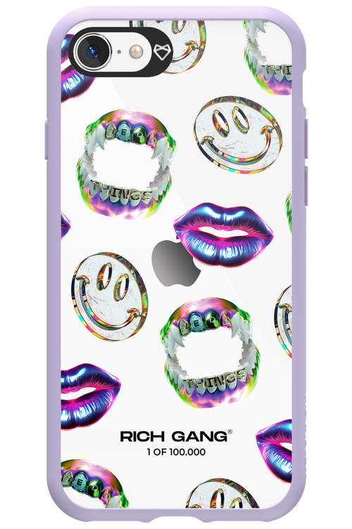 Crazy Rich Transparent - Apple iPhone SE 2022