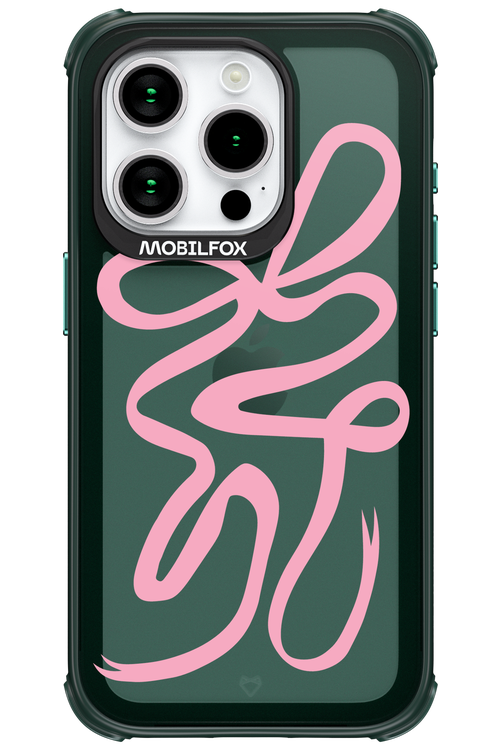 Pink Bow - Apple iPhone 15 Pro