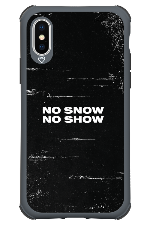 No snow, no show - Apple iPhone XS