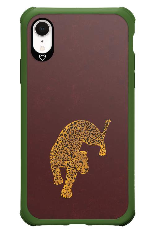 Burgundy Leopard - Apple iPhone XR