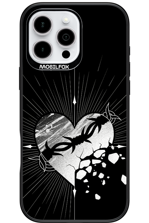 Fehér Szív - Apple iPhone 16 Pro Max