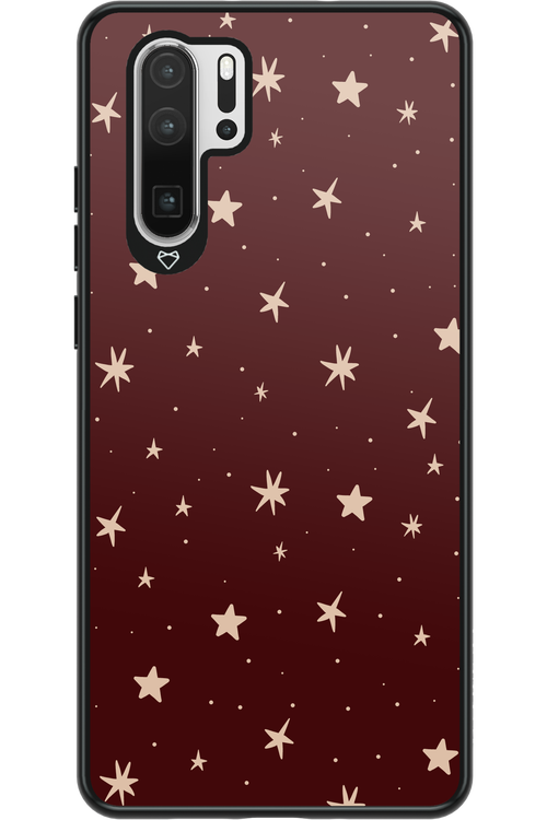 Burgundy Stars - Huawei P30 Pro