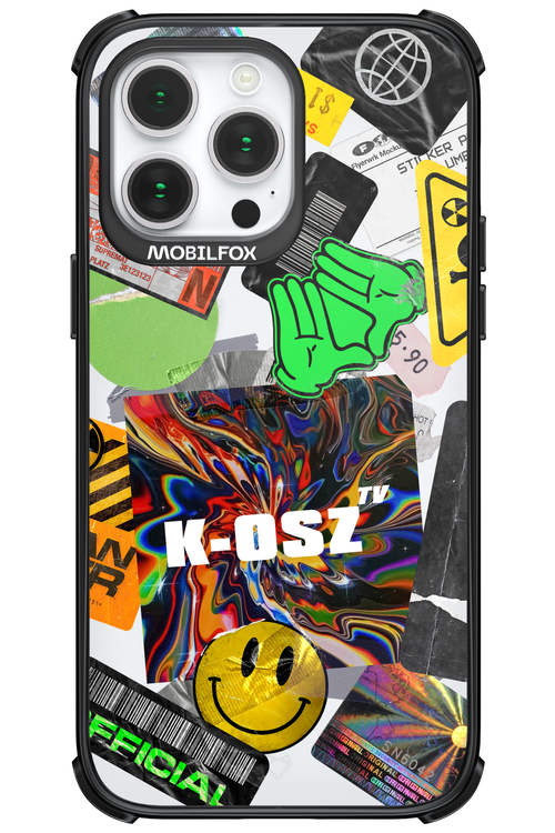 K-osz Sticker Transparent - Apple iPhone 14 Pro Max