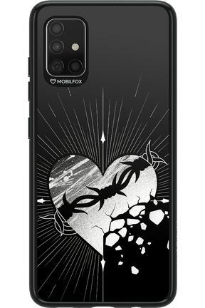 Fehér Szív - Samsung Galaxy A51