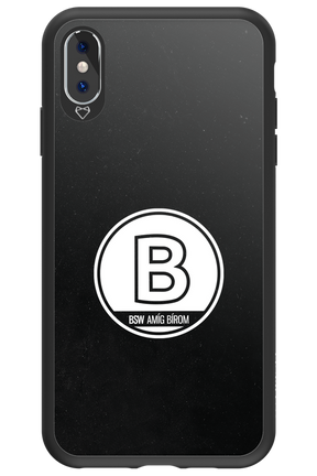 Amig bírom Black - Apple iPhone XS Max