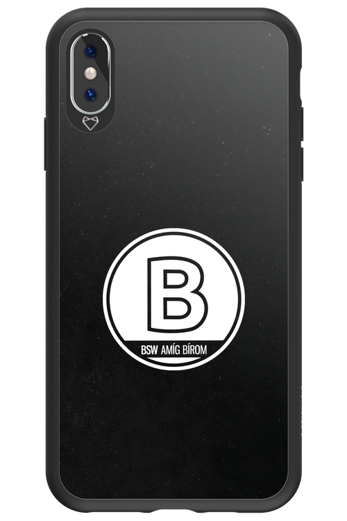 Amig bírom Black - Apple iPhone XS Max