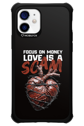 Focus on money, love is a scam - Apple iPhone 12