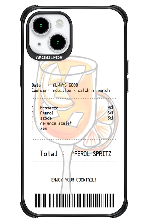 aperol spritz koktél - Apple iPhone 15 Plus