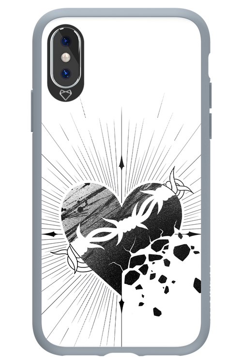 Fekete Szív 2.0 - Apple iPhone X