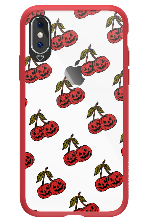 Spicey Pumpkin (Transparent) - Apple iPhone X