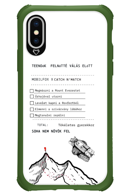 teendők felnőtté válás előtt - Apple iPhone X