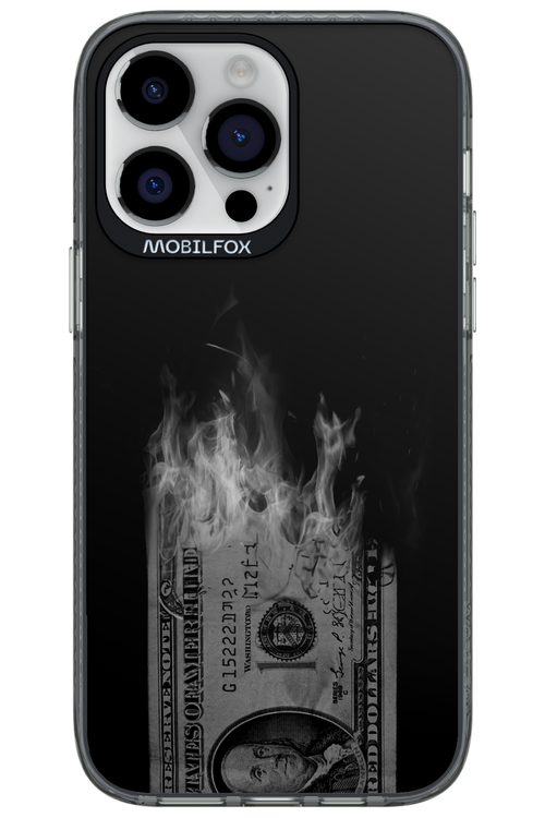 Money Burn B&W 2.0 - Apple iPhone 14 Pro Max