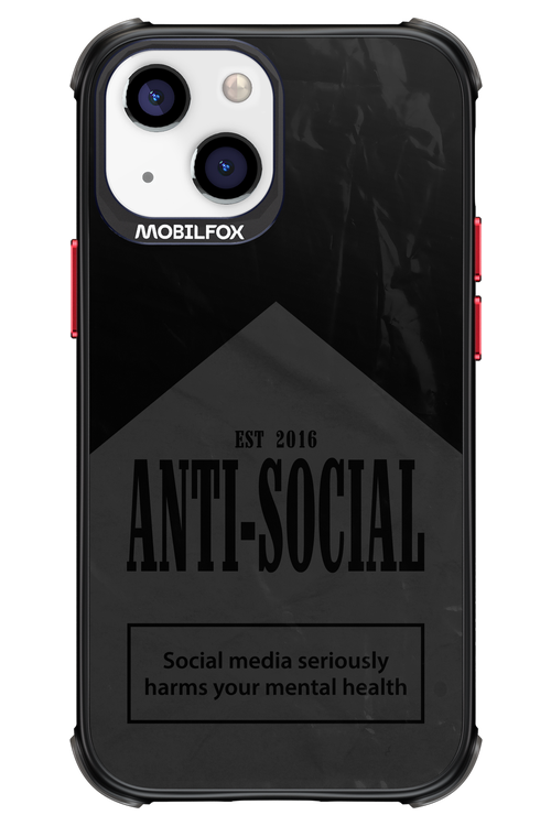 ANTI-SOCIAL (BLVCK) 2.0 - Apple iPhone 13 Mini