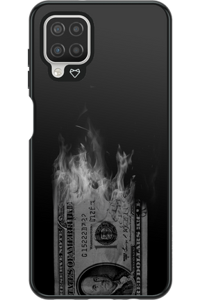Money Burn B&W - Samsung Galaxy A12