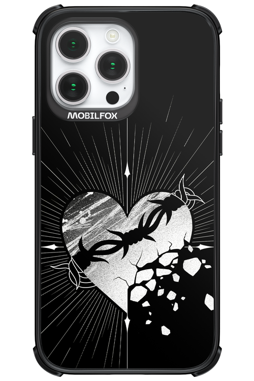 Fehér Szív - Apple iPhone 14 Pro Max