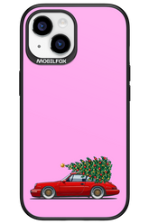 XMAS Car Pink - Apple iPhone 15