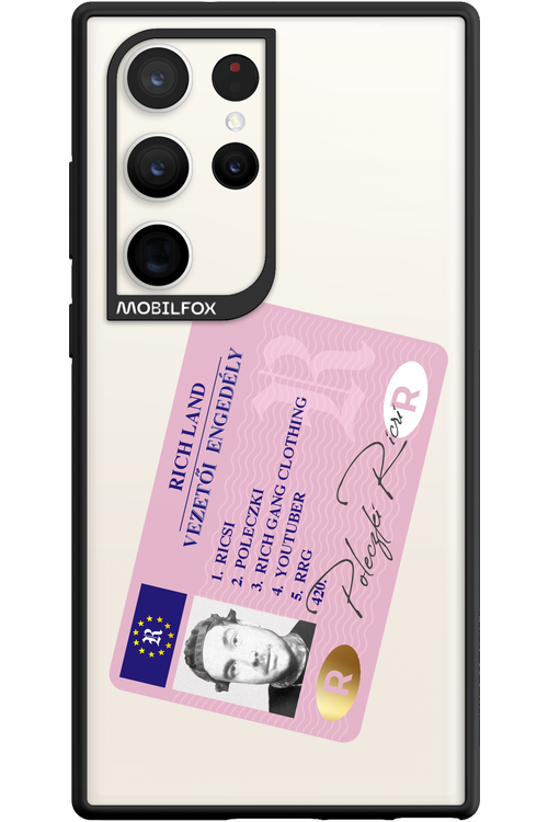 Vezetői engedély - Samsung Galaxy S23 Ultra