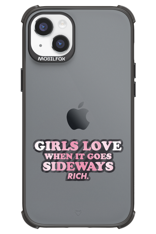 When it goes sideways - Apple iPhone 14 Plus