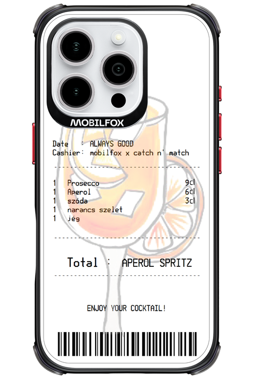 aperol spritz koktél - Apple iPhone 16 Pro