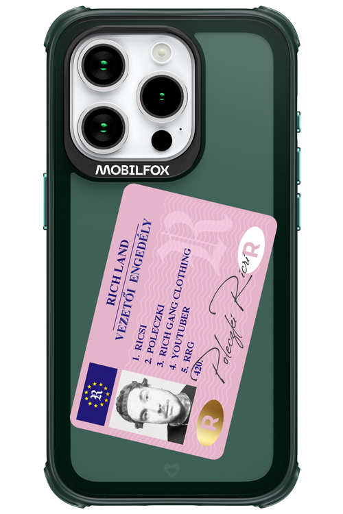 Vezetői engedély - Apple iPhone 15 Pro