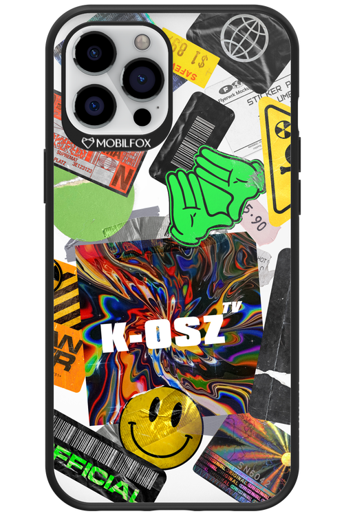 K-osz Sticker Transparent - Apple iPhone 12 Pro Max