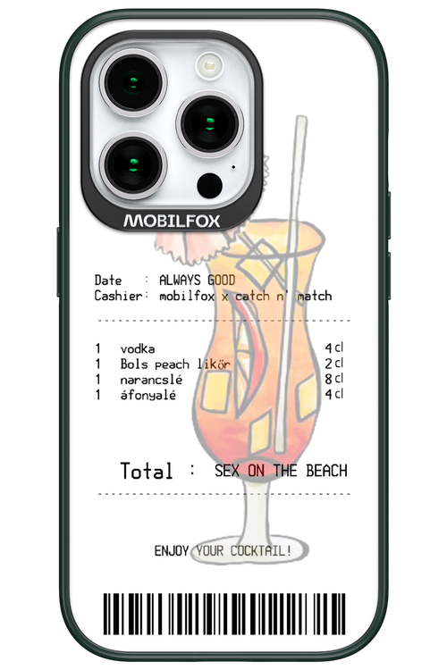 sex on the beach koktél - Apple iPhone 15 Pro