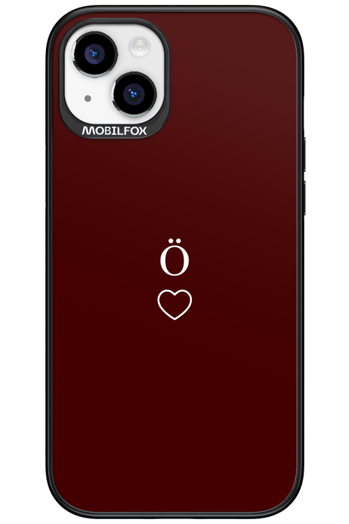 O Burgundia II 2.0 - Apple iPhone 15 Plus
